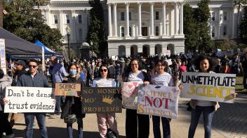 Stand up For Science Rally with LaSalle Lab 