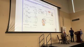 George presents at Kreb's Symposium 